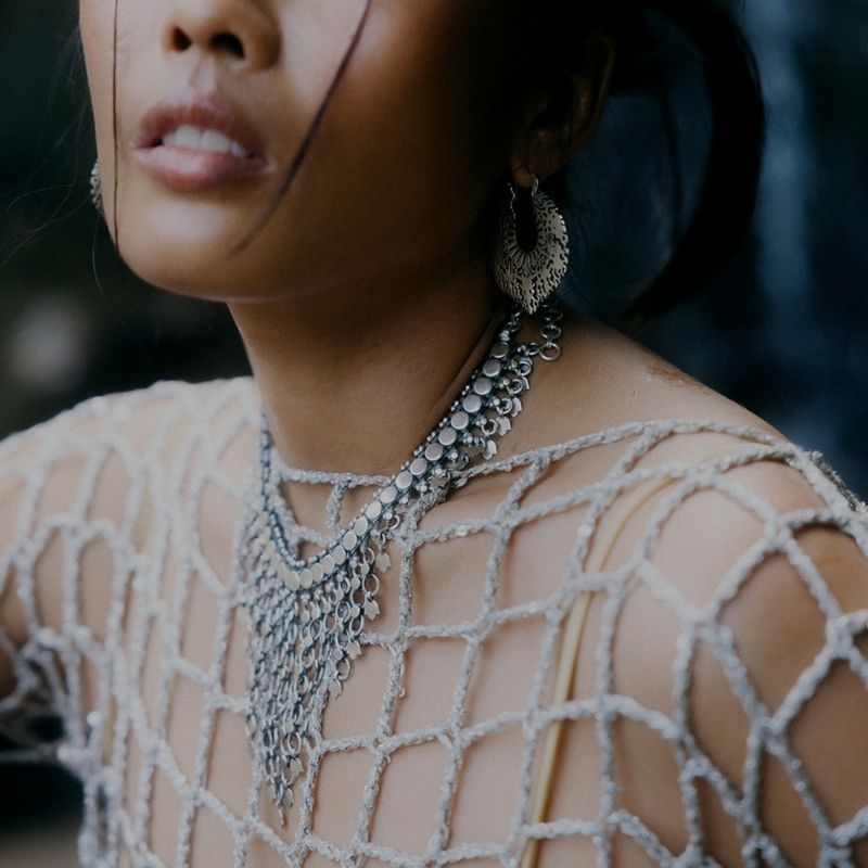 Elysium | Necklace – 925 Silver - NOIR KĀLA