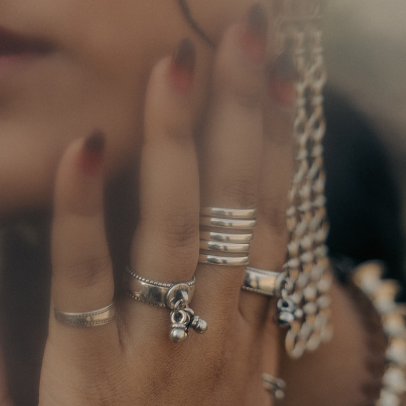 Staked Spiral | Bague - Argent 925