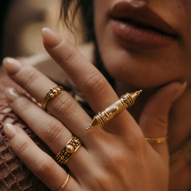 Thea | Bague - Laiton