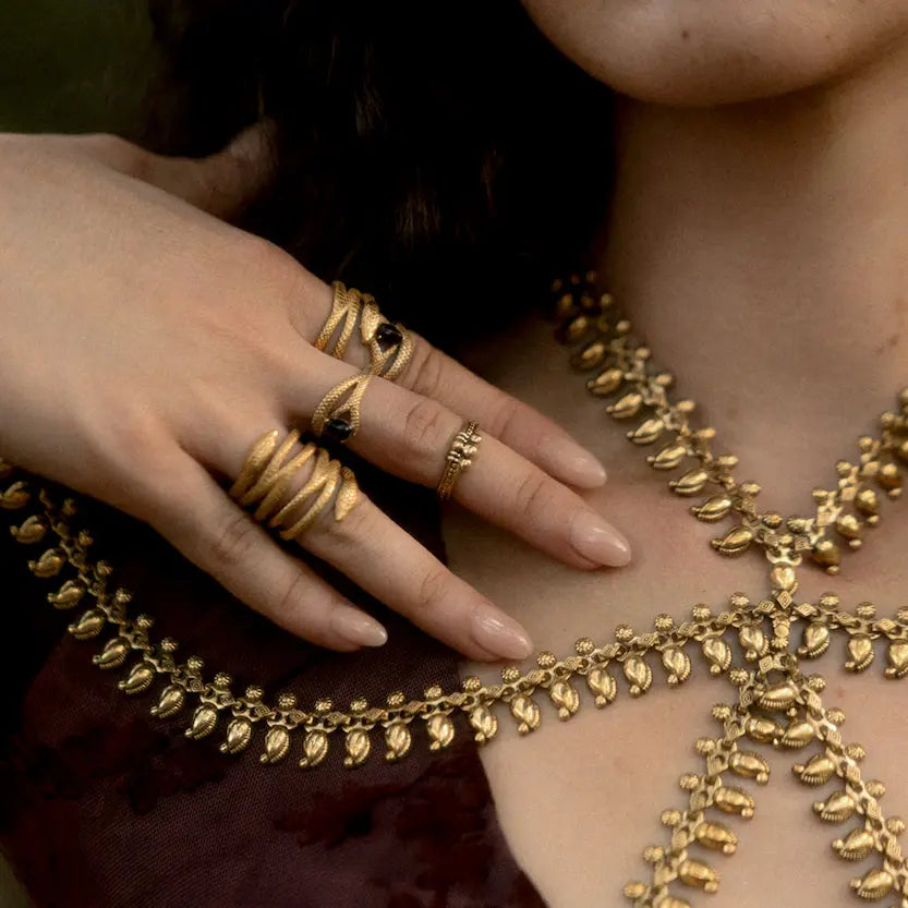 Temptation | Serpent Ring - Brass