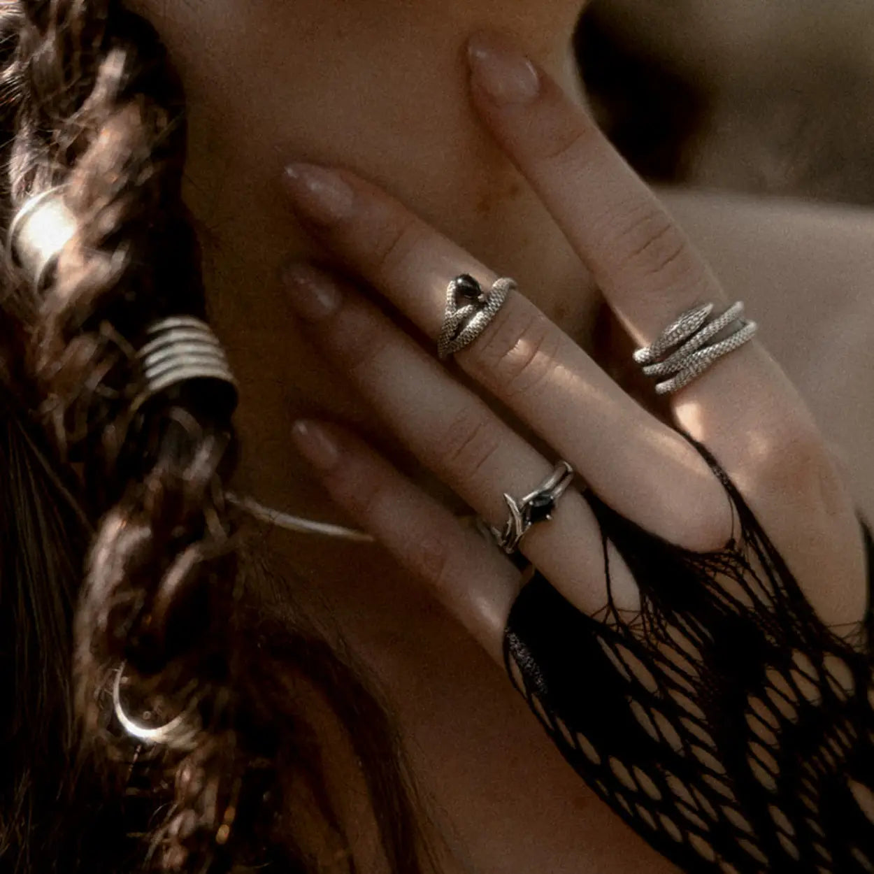 Temptation | Serpent Ring - 925 Silver