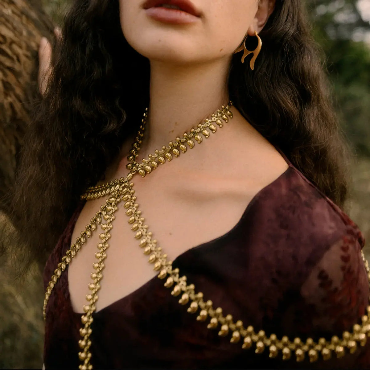Sundari | Body Harness - Brass