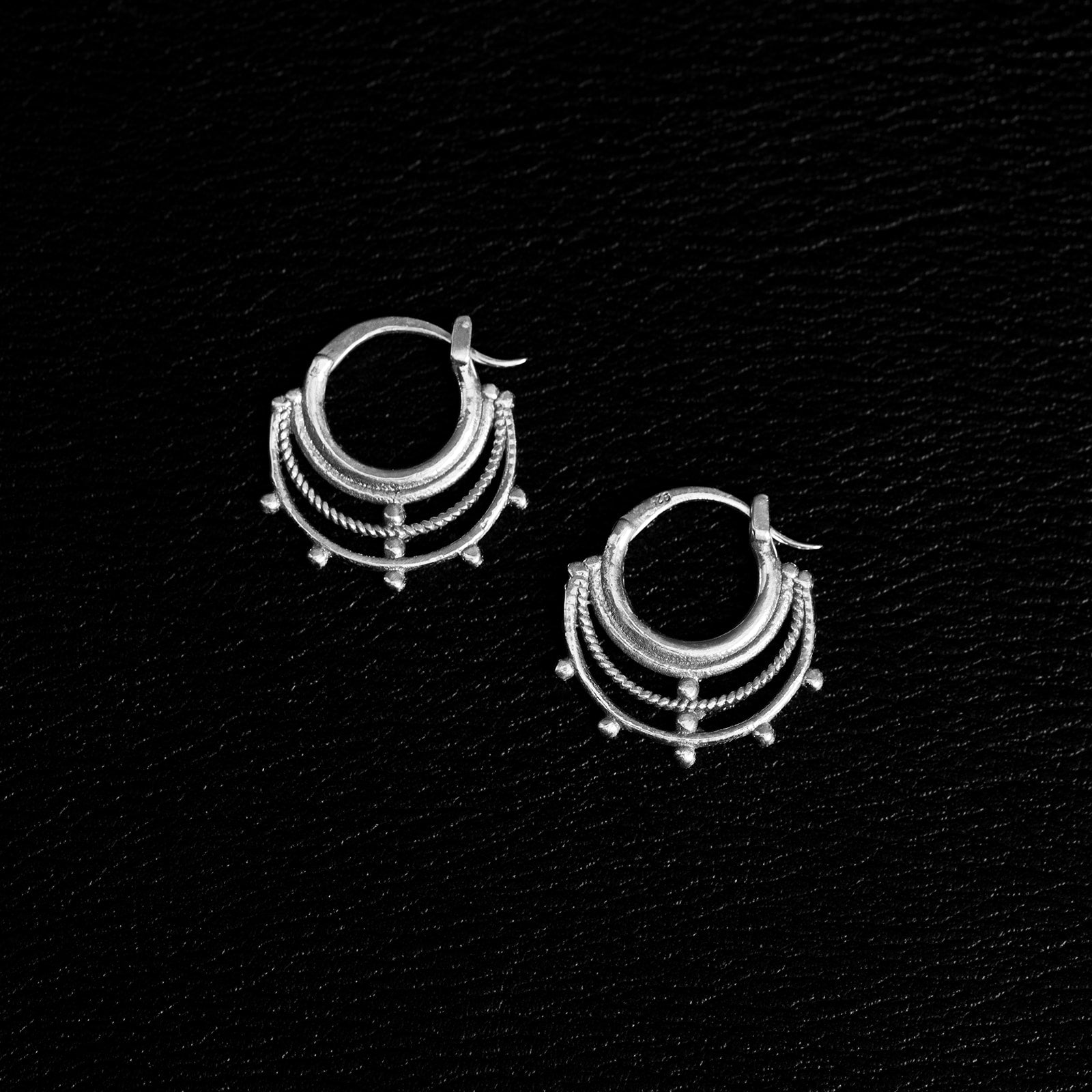 Cosmic | Boucles d'oreilles créoles 