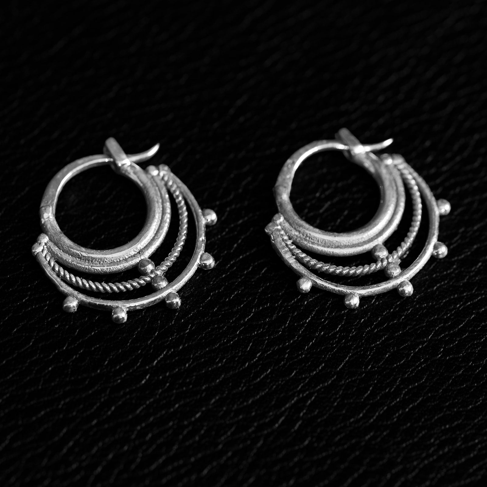 Cosmic | Boucles d'oreilles créoles 