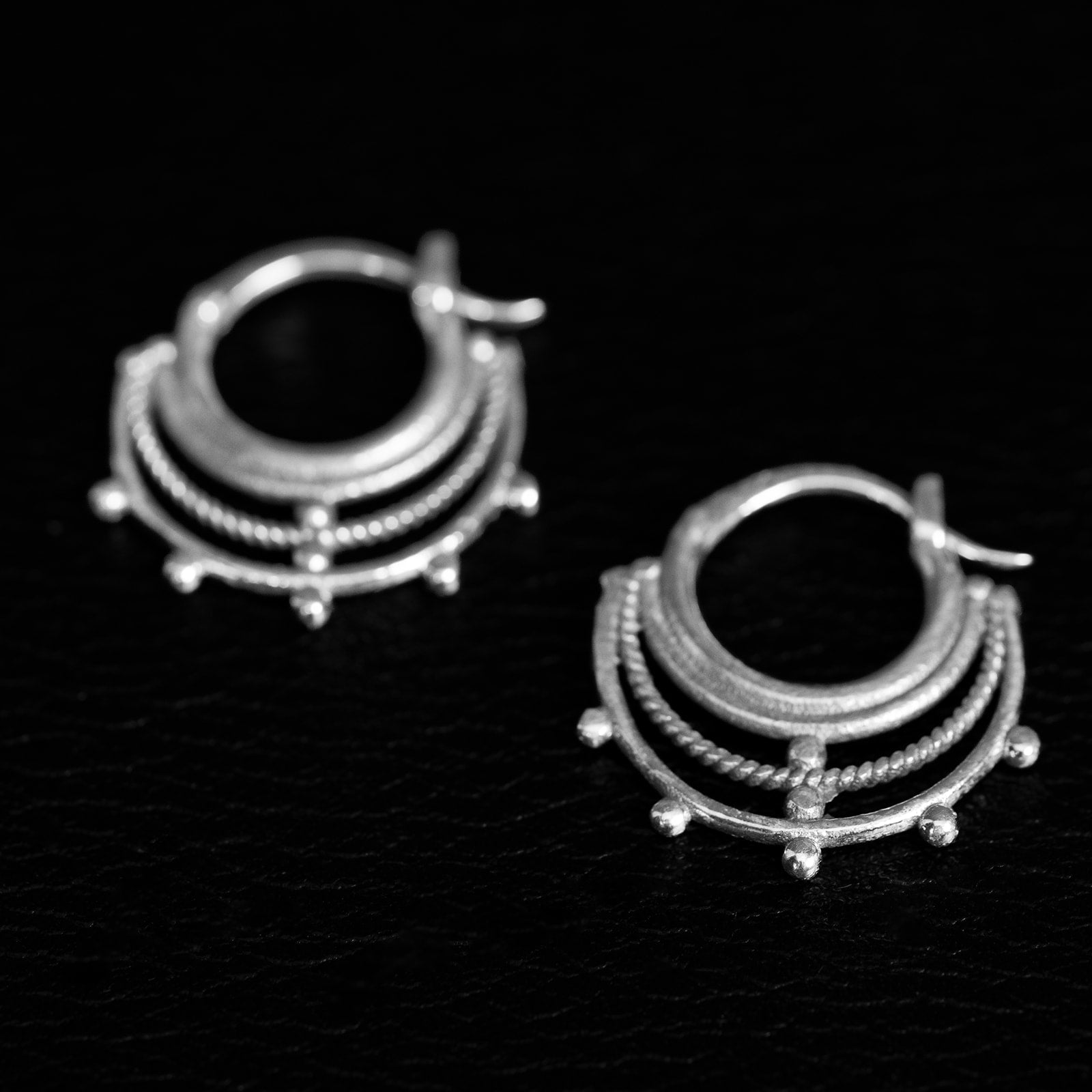 Cosmic | Boucles d'oreilles créoles 