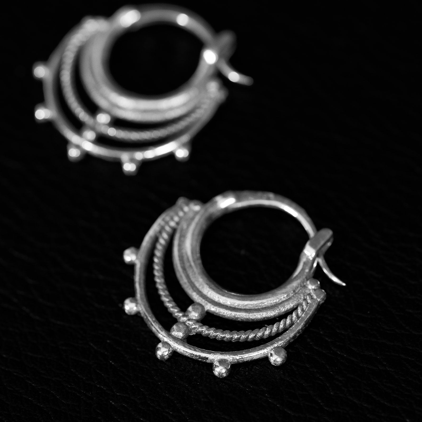 Cosmic | Boucles d'oreilles créoles 