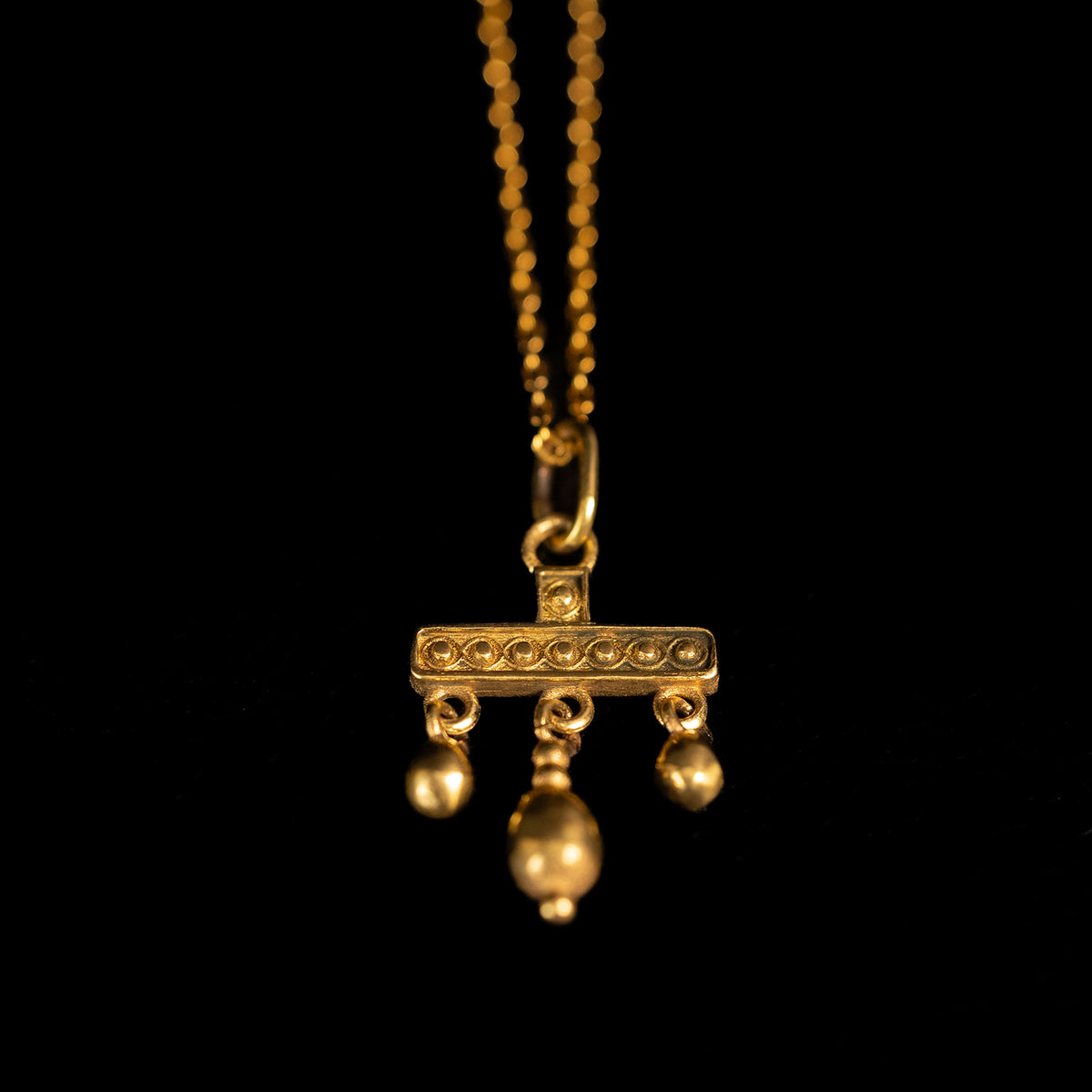 Evenness | Pendant Necklace - Brass