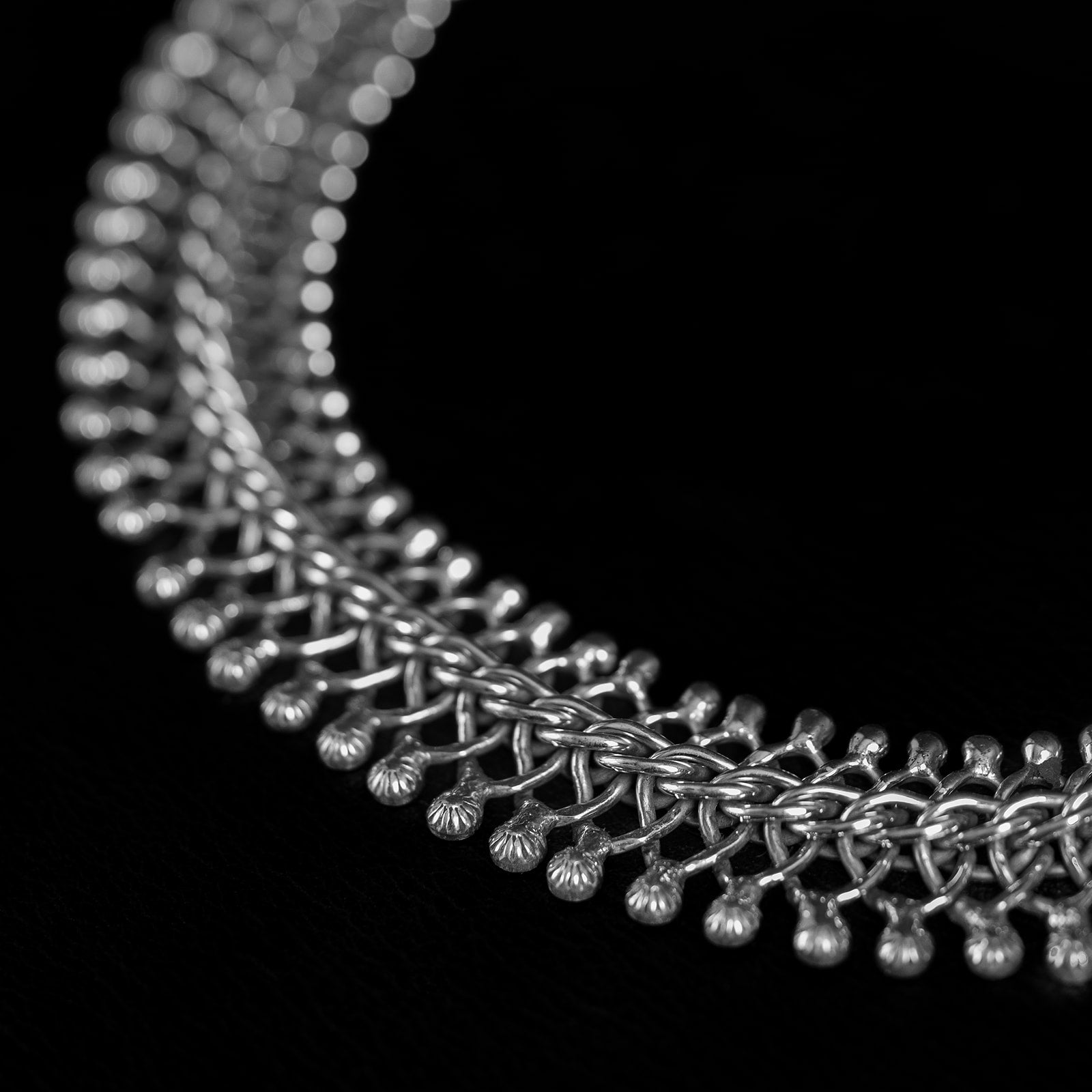 Interwoven Metal | Collier - Argent 925
