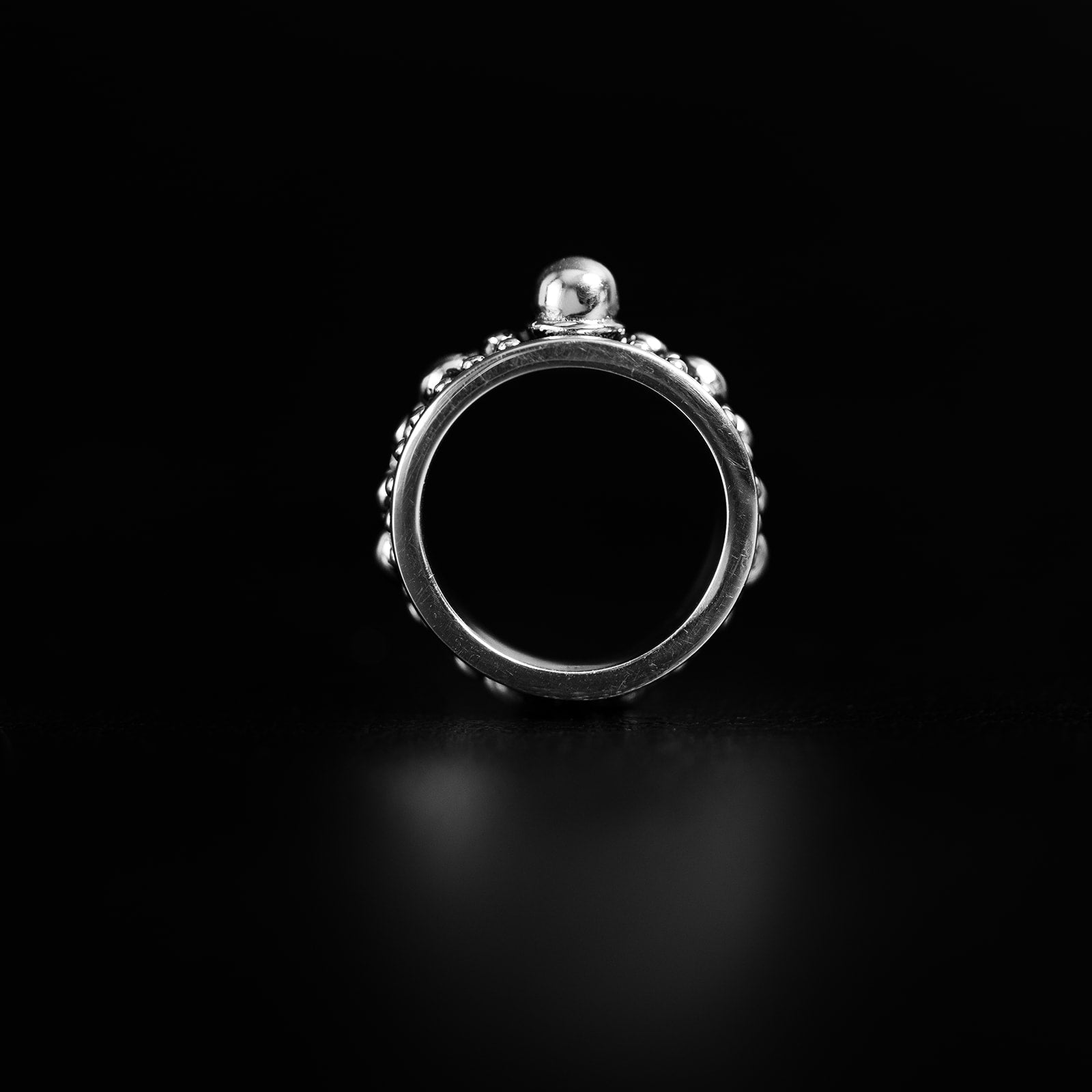 Beaded Edge | Bague - Argent 925