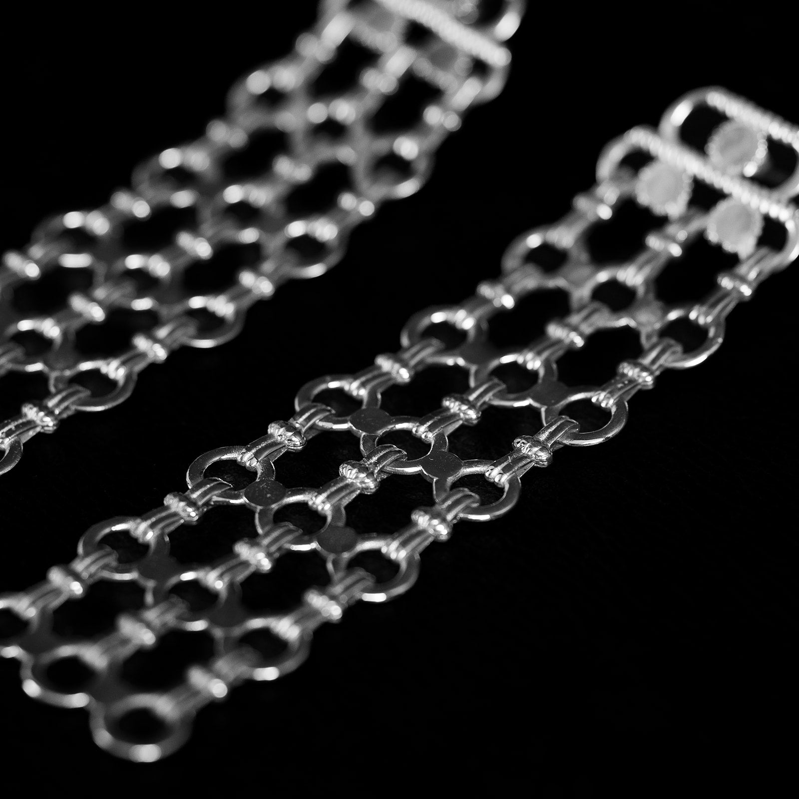 Interwoven Metal | Boucles d'oreilles - Argent 925