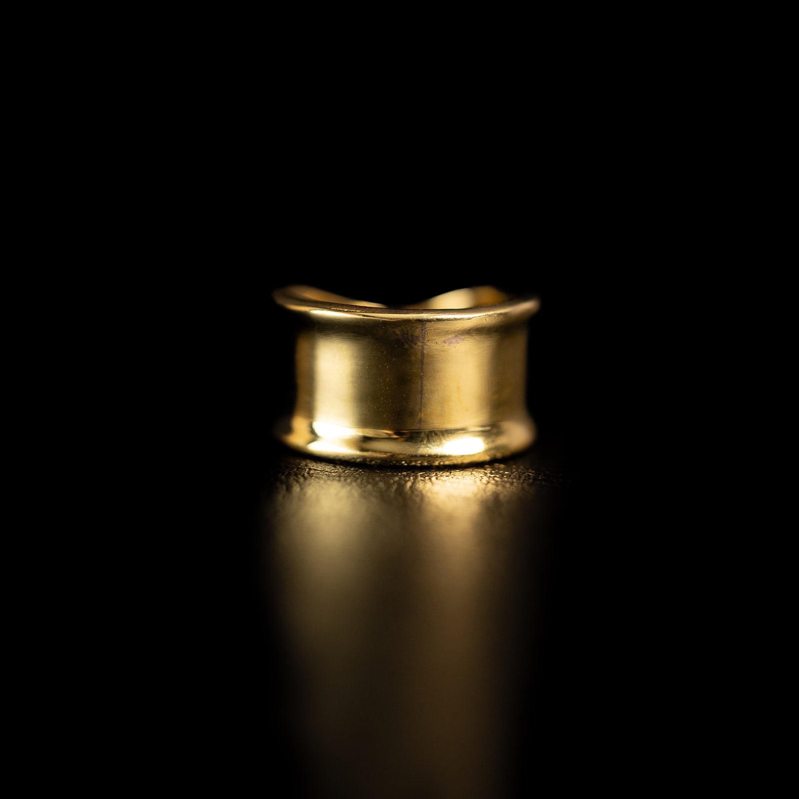 Sculped Curve | Bague - Laiton