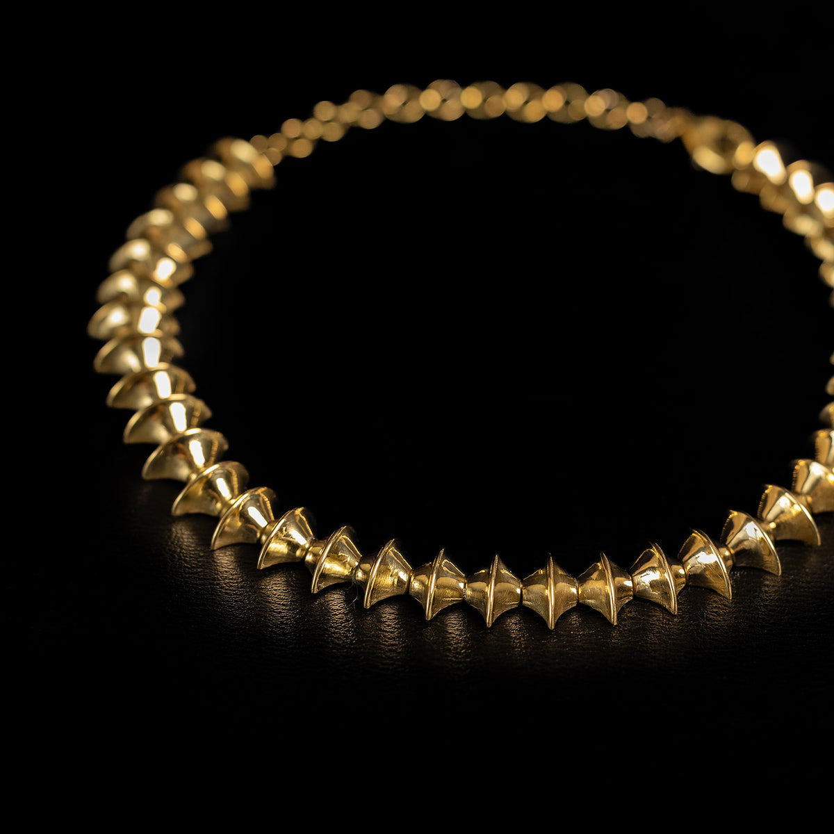 Reptilian | Necklace - Brass