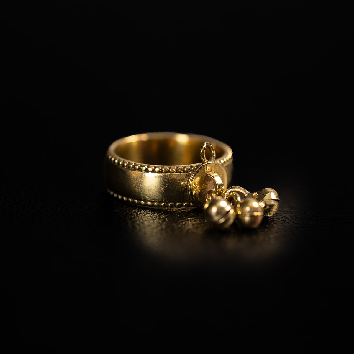 Dangling Bells | Ring - Brass