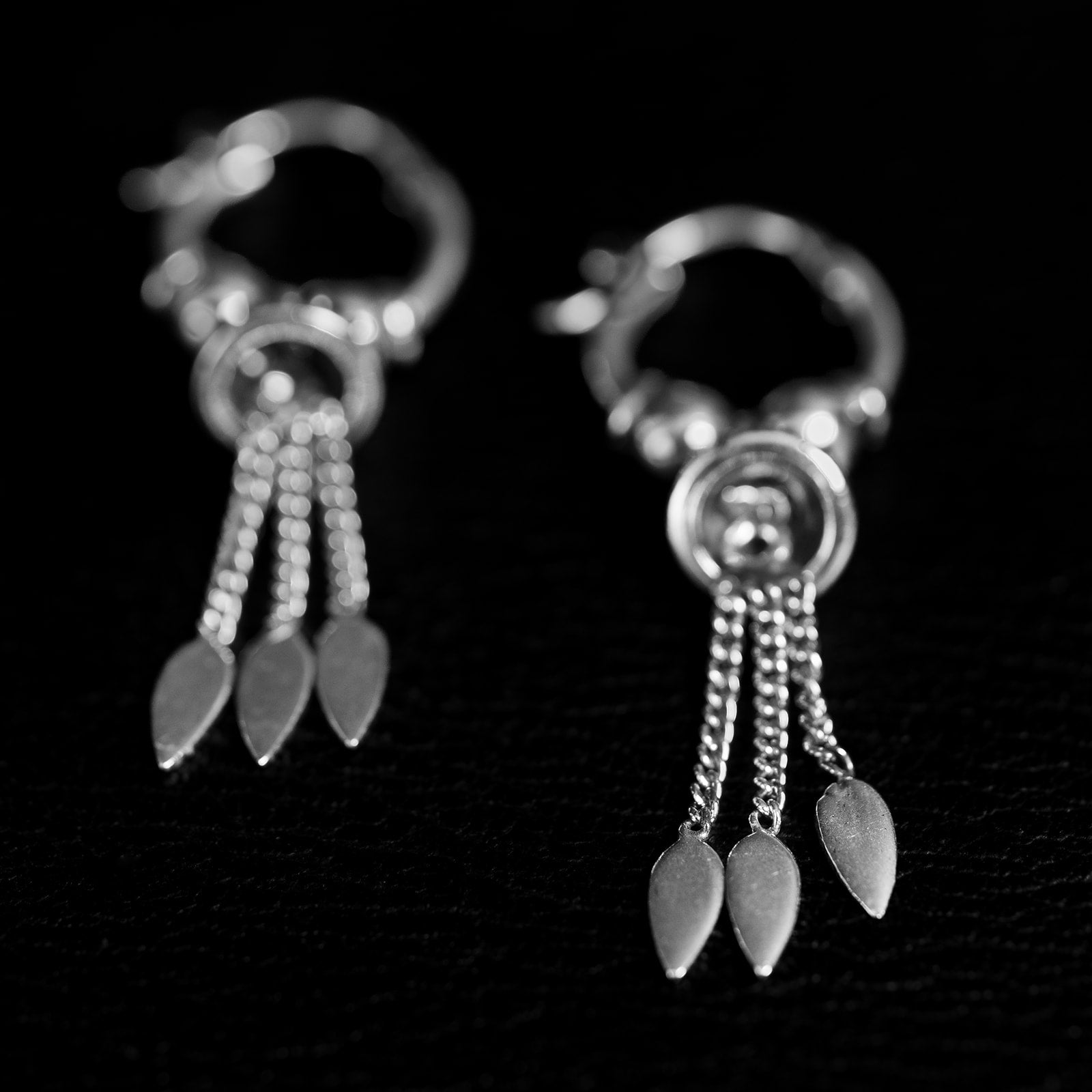 Ancient Future | Hoop Earrings – 925 Silver - NOIR KĀLA