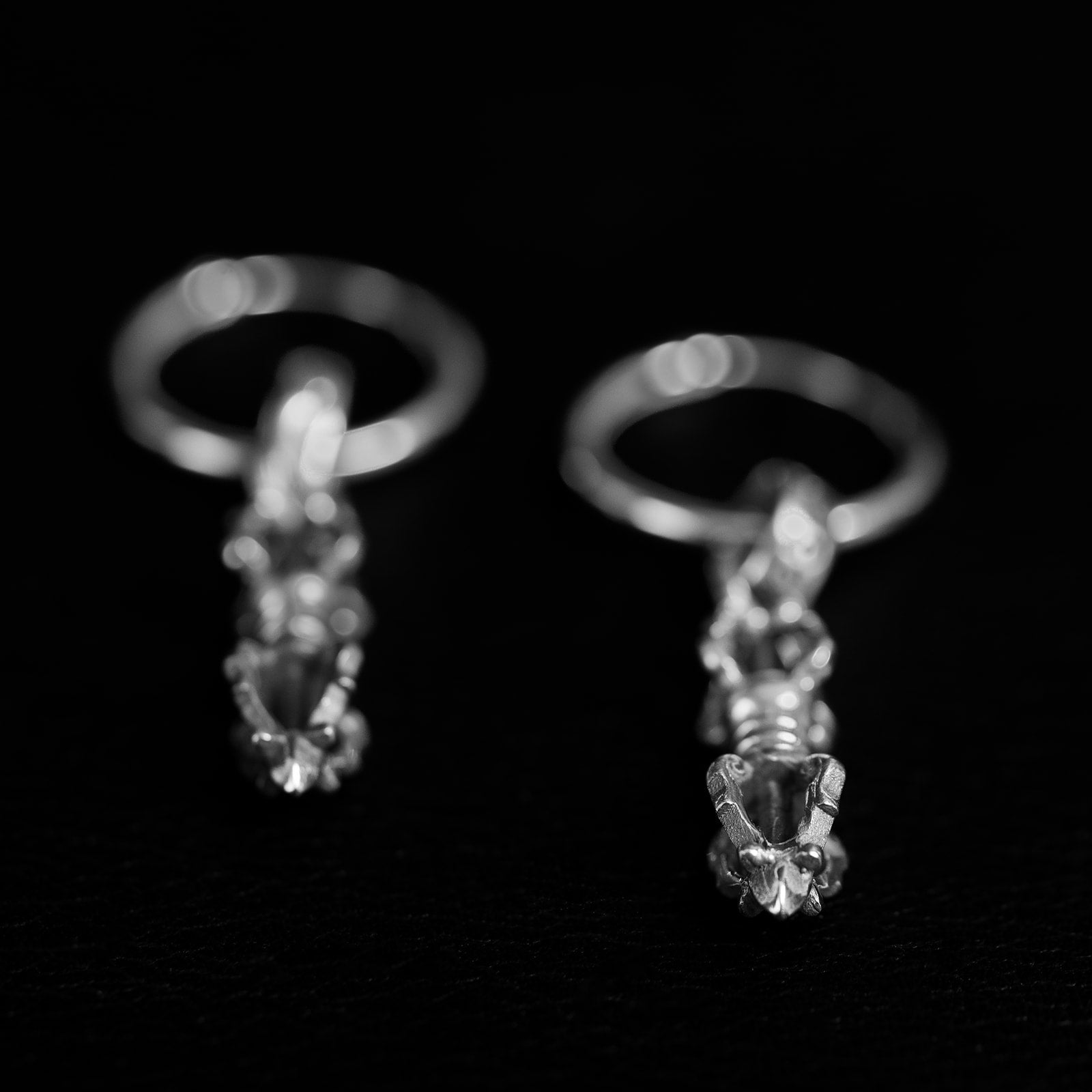 Vajra | Hoop Earrings – 925 Silver