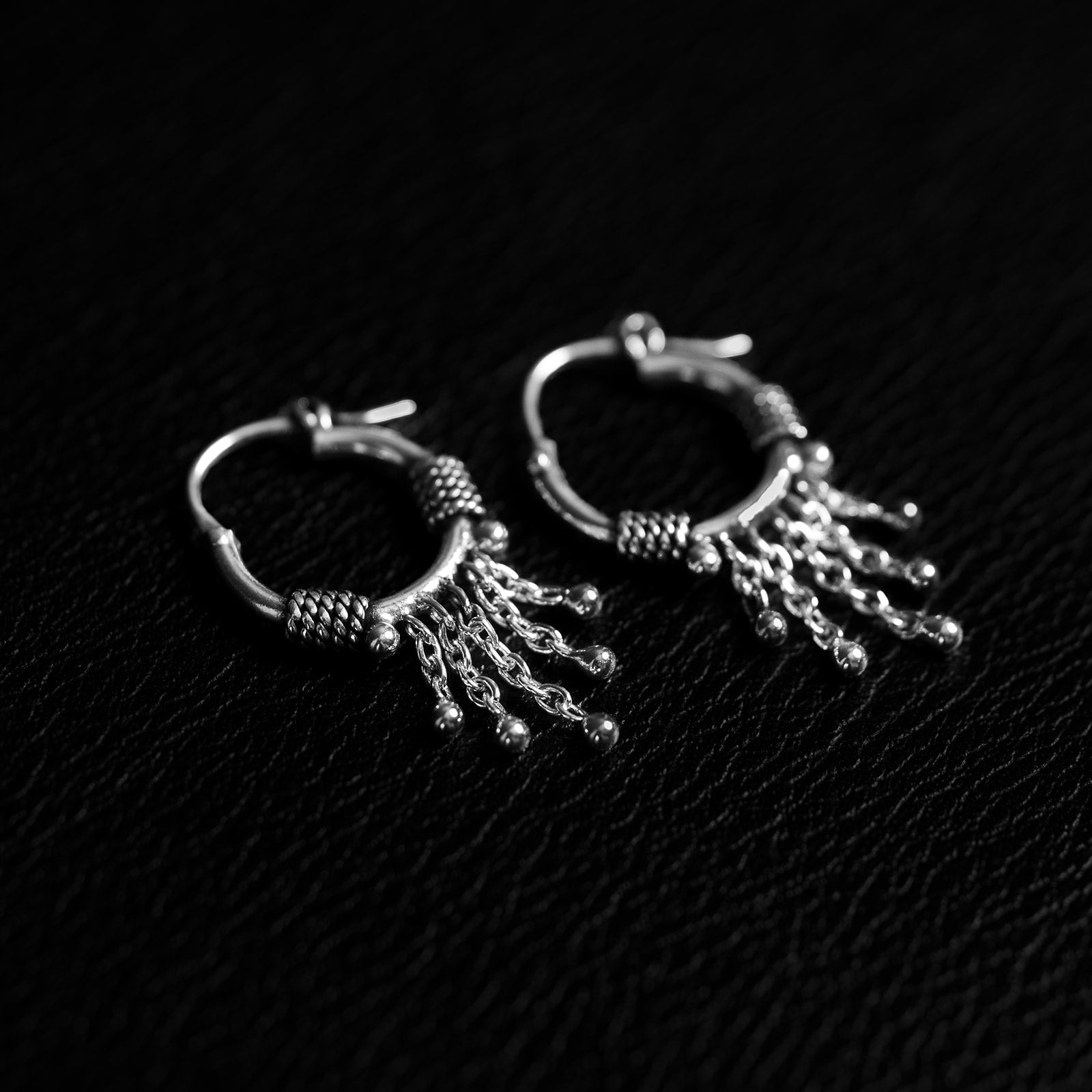 Charm | Hoop Earrings – 925 Silver