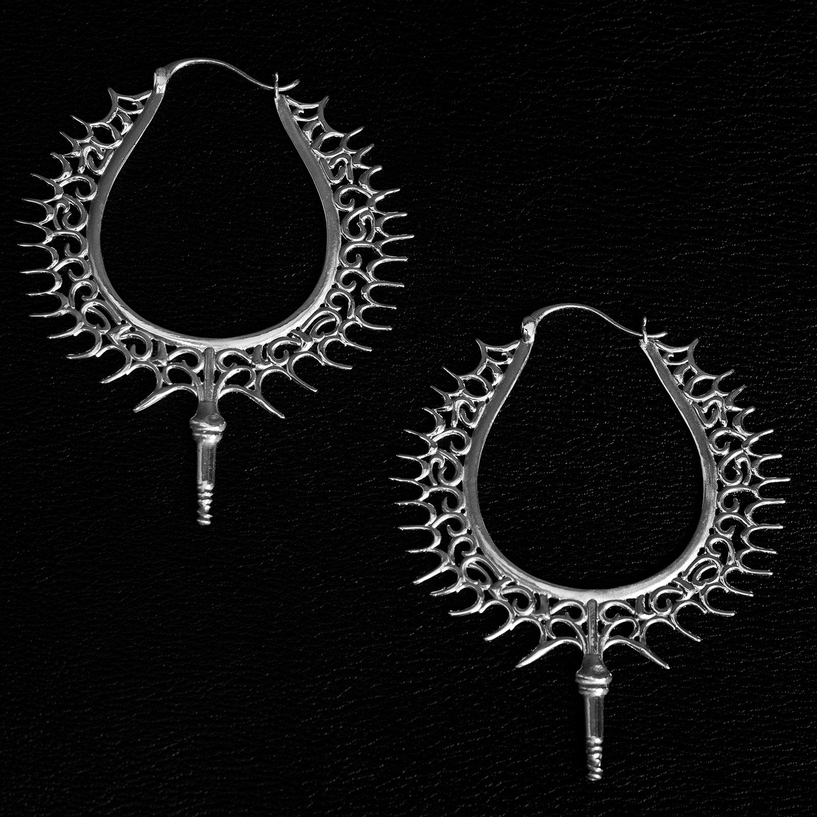 Spiked Relic | Hoop Earrings – 925 Silver