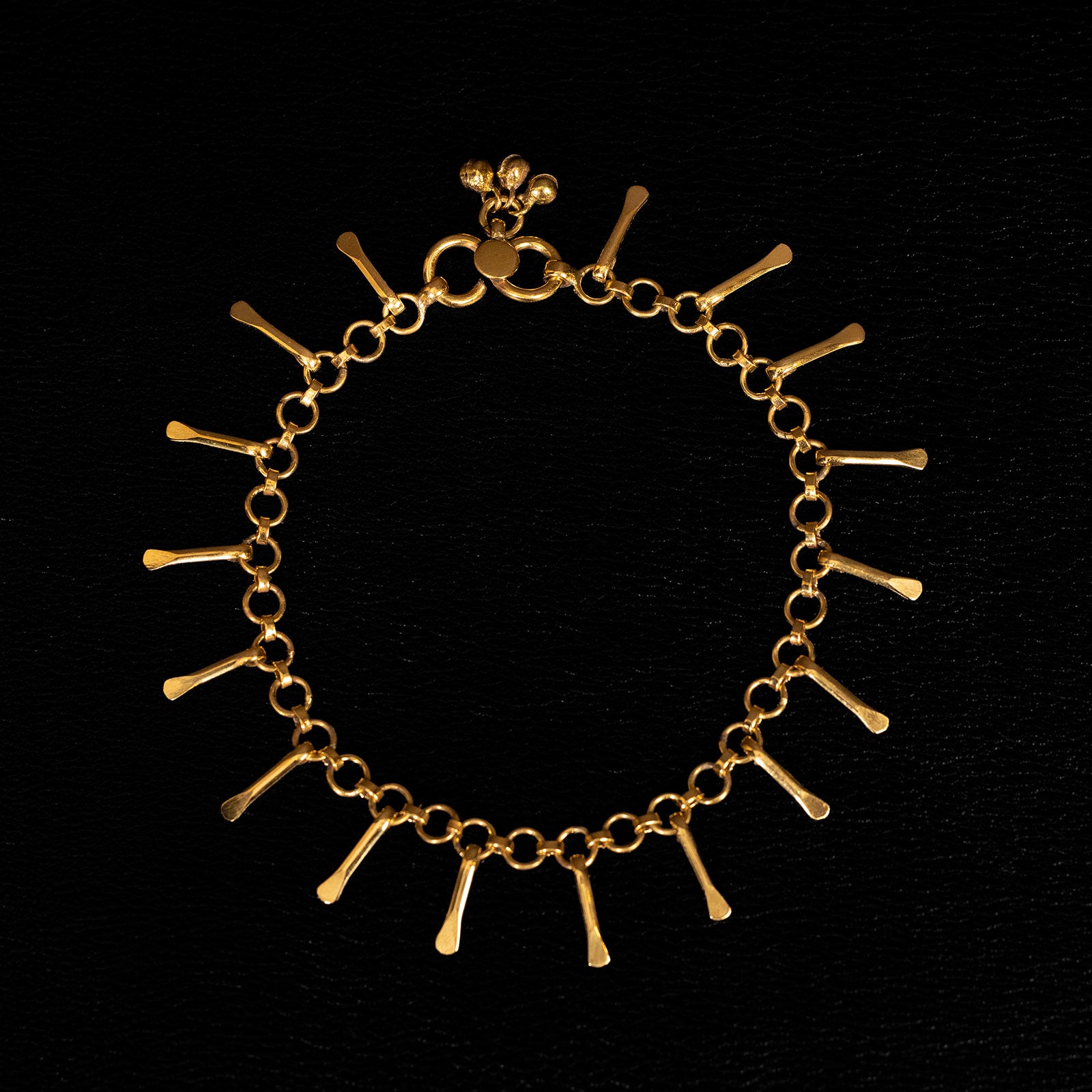 Daughter of the Sun | Bracelet de cheville - Laiton