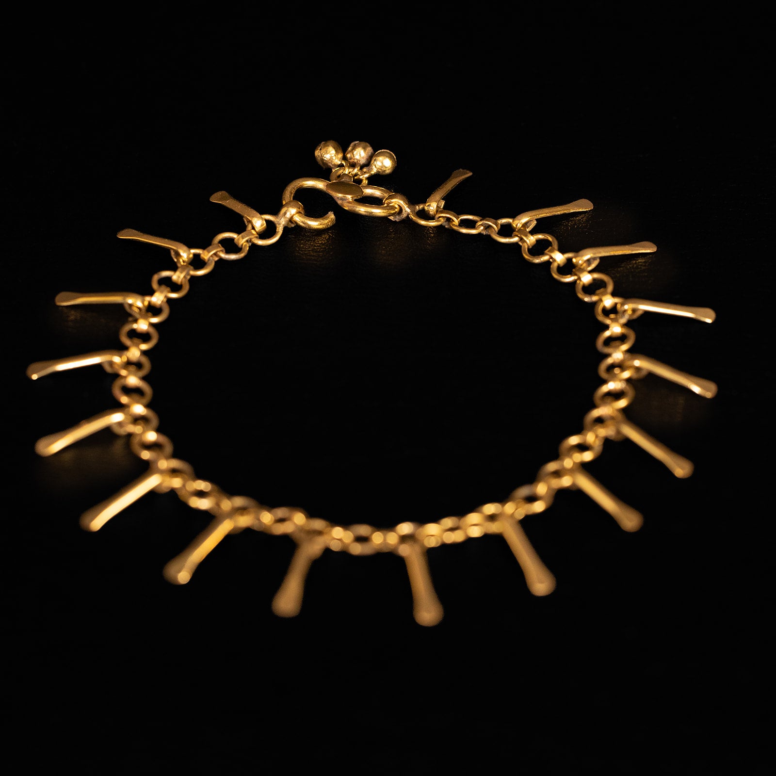 Daughter of the Sun | Bracelet de cheville - Laiton