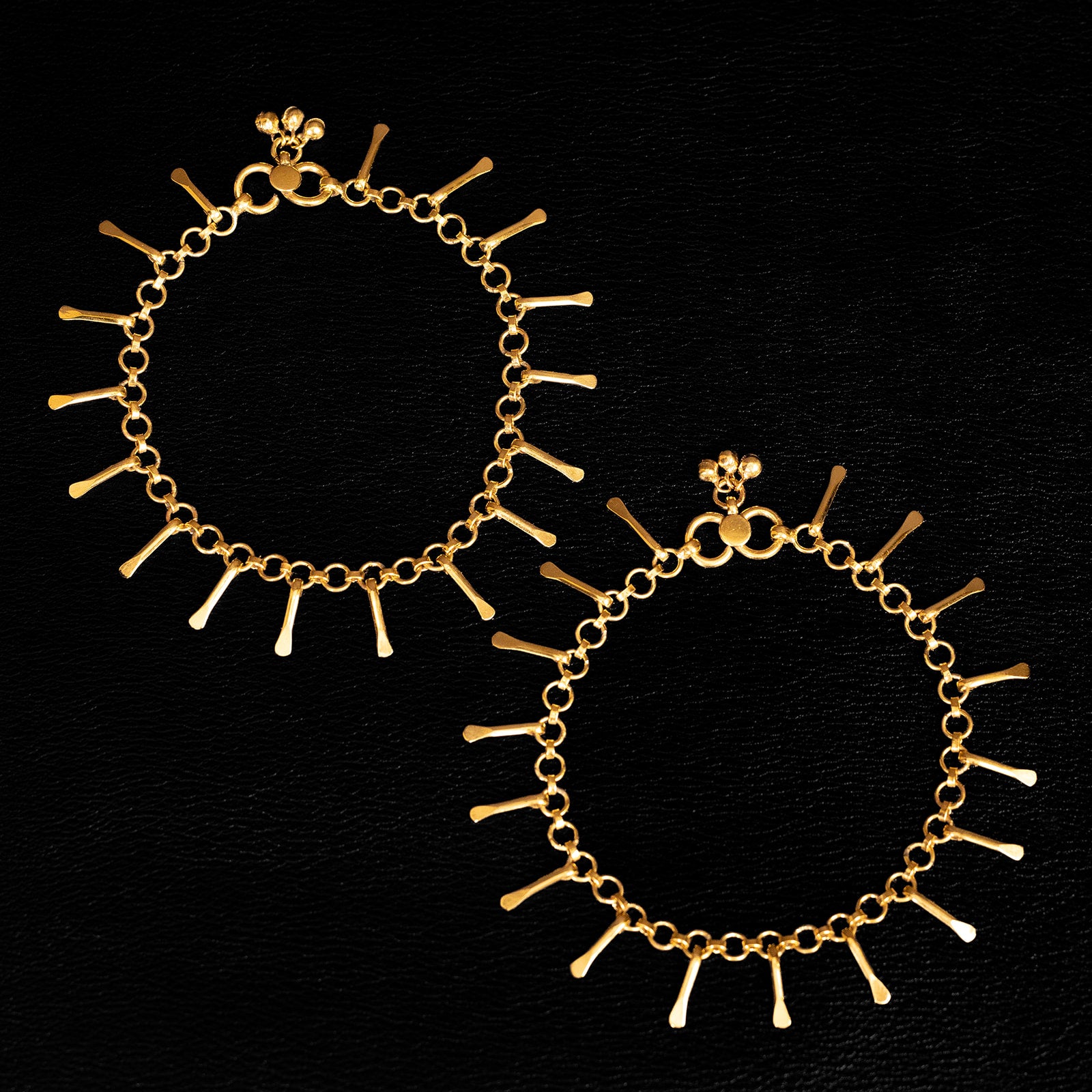 Daughter of the Sun | Bracelet de cheville - Laiton