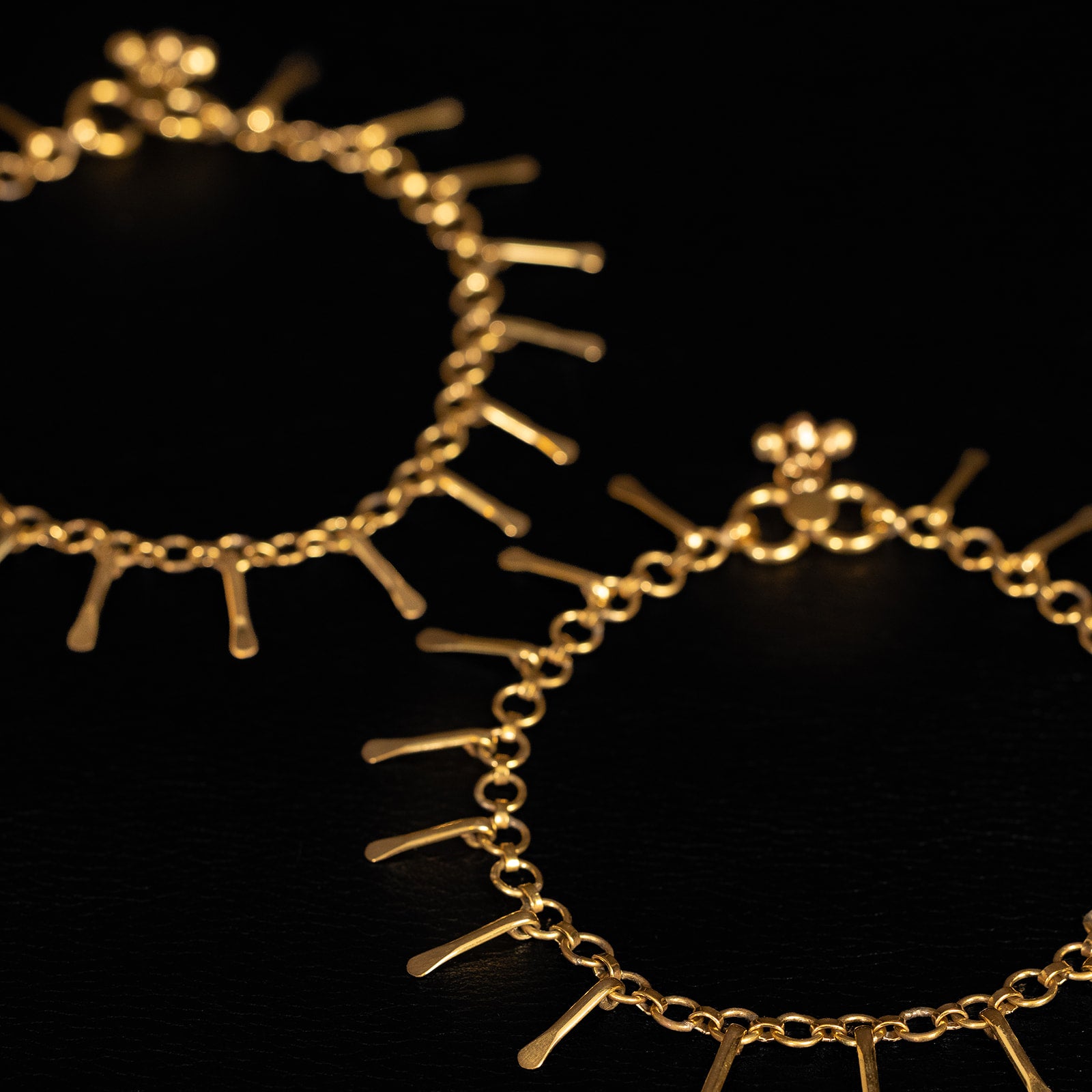 Daughter of the Sun | Bracelet de cheville - Laiton