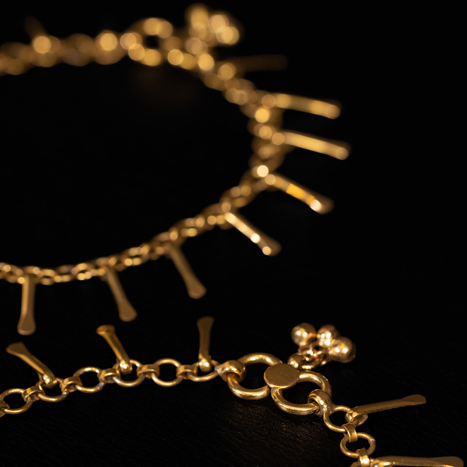 Daughter of the Sun | Bracelet de cheville - Laiton