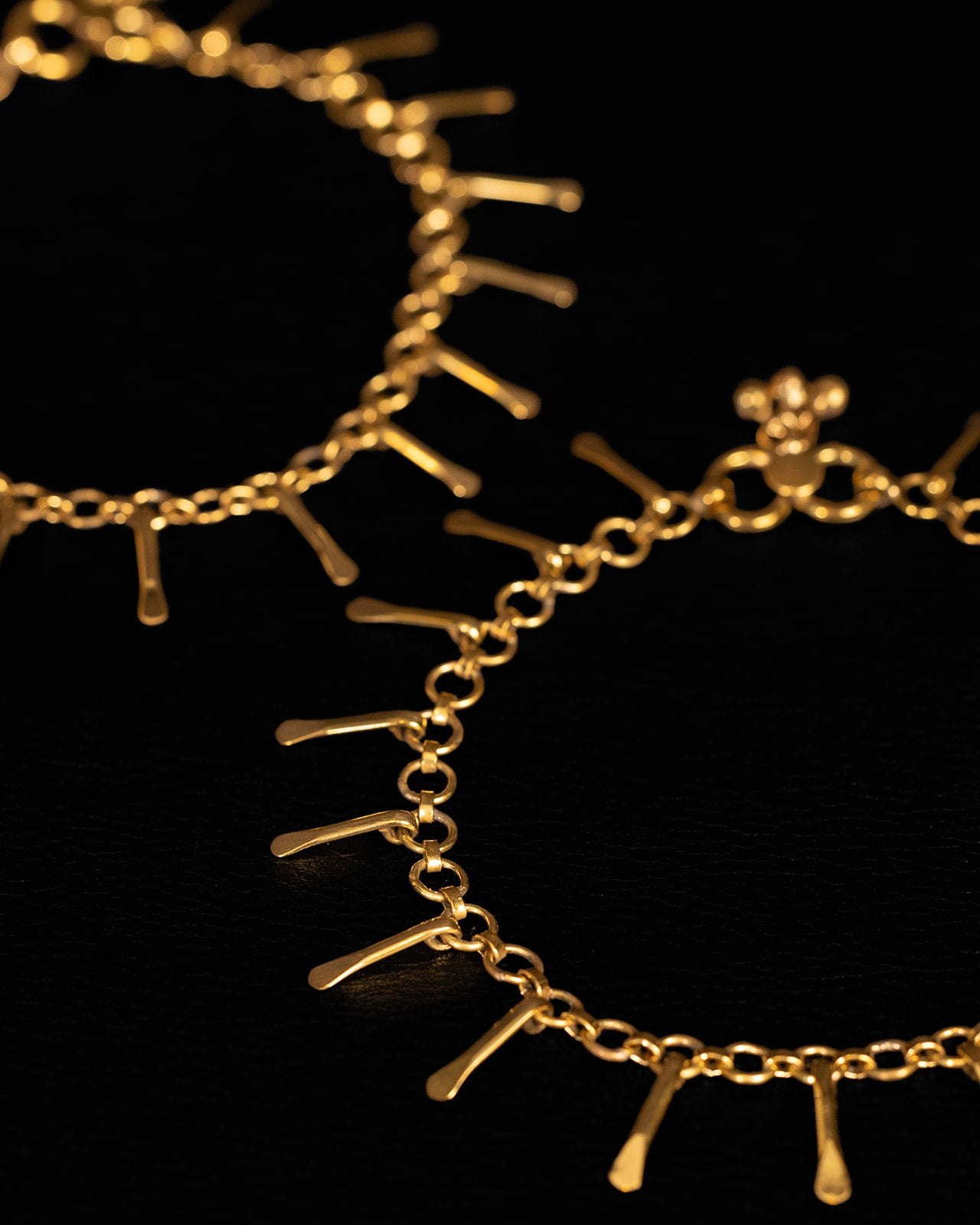 Daughter of the Sun | Bracelet de cheville - Laiton