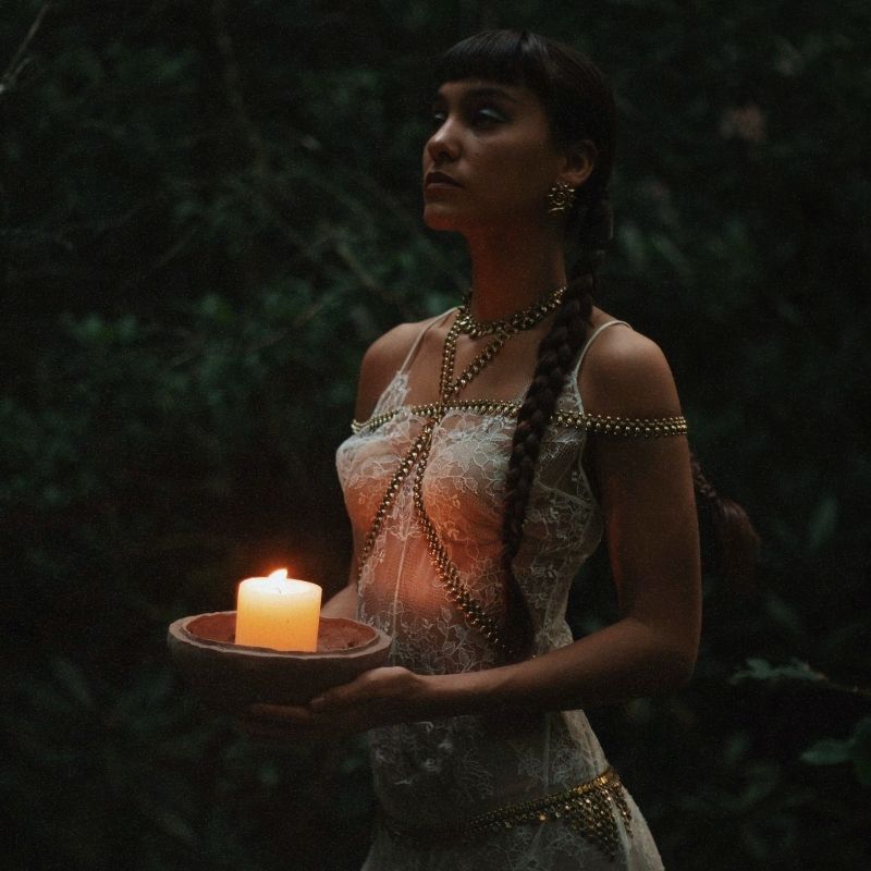 Sundari | Body Harness - Brass - NOIR KĀLA