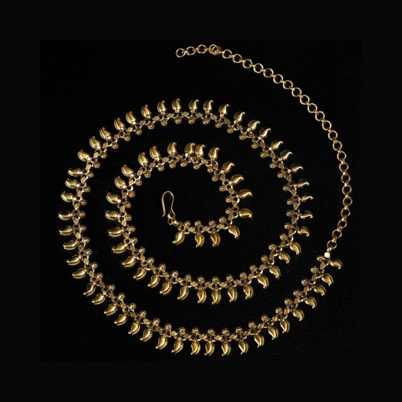 Sundari | Waist Chain - Brass - NOIR KĀLA