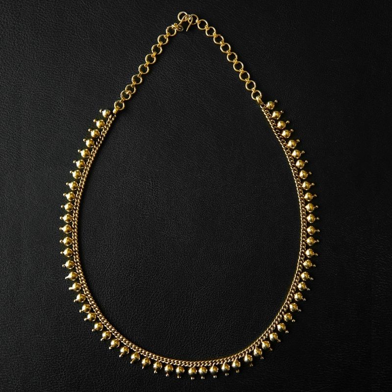 Devī II | Collier long - Laiton 